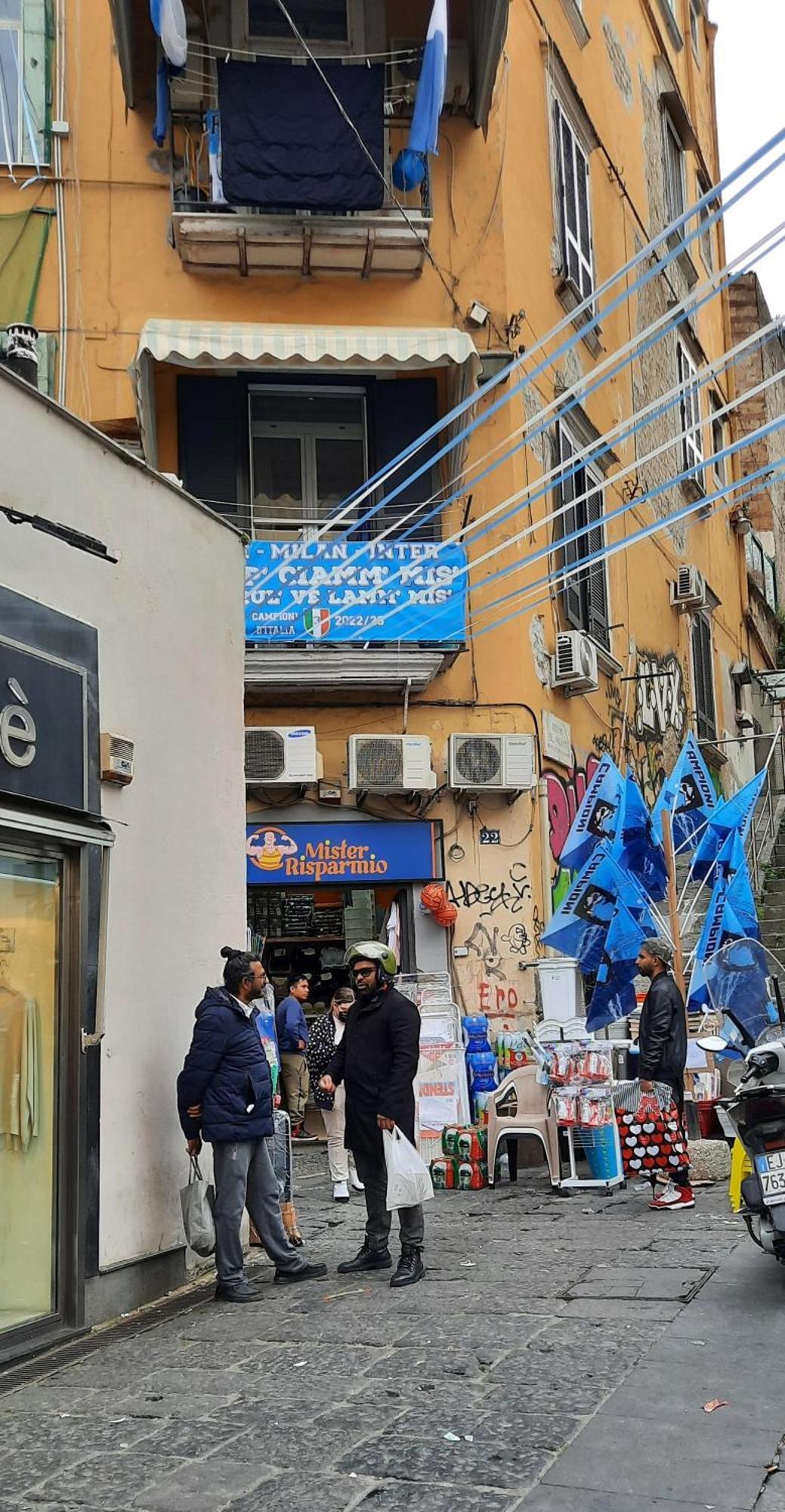 Panariello A Portamedina Leilighet Napoli Eksteriør bilde